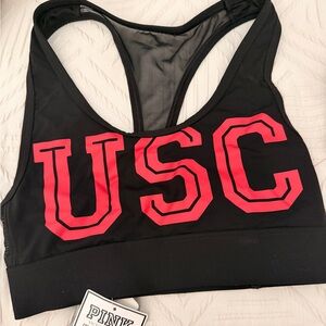 Pink by Victoria Secret USC Black Sports Bra XS
